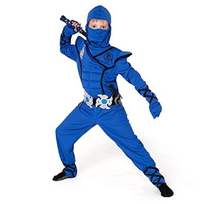 Boy's Deluxe White Ninja Costume