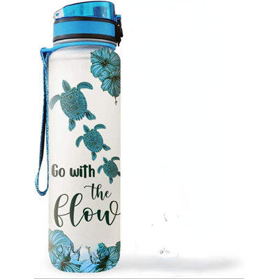 28 oz Tritan Water Bottle W/Fruit Infuser: Green