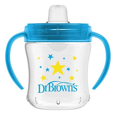 Dr. Brown's Transition Sippy Cup with Soft Spout - Blue - 6oz - 6m+ - Yahoo  Shopping
