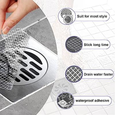 Floor Drain Sticker, 30pcs Disposable Shower Drain Hair Catcher