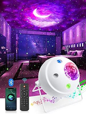 Star Projector Night Light, Galaxy Projector for Bedroom, Night Sky  Projector with Bluetooth Speaker, Galaxy Light Ceiling Projector with LED  Nebula