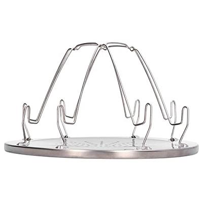 Foldable Bread Warming Rack Stainless Steel Sandwich Holder Cage