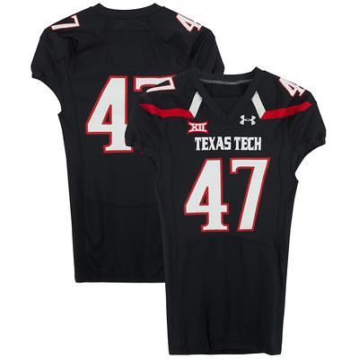 Texas Tech Red Raiders Team-Issued #7 Black Jersey from the Athletics  Program