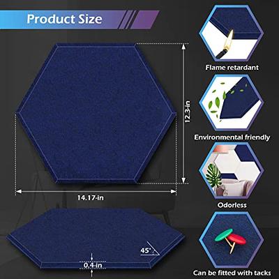 Hexagonal Self-adhesive Acoustic Panels Sound Absorbing Soundproof