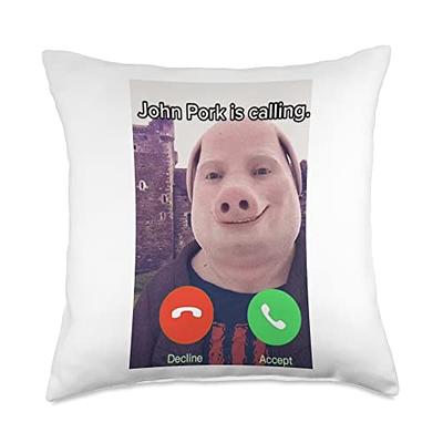 John Pork Is Calling Answer Call Phone Tote Bag