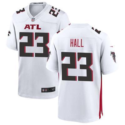 Darren Hall Men's Nike White Atlanta Falcons Custom Game Jersey