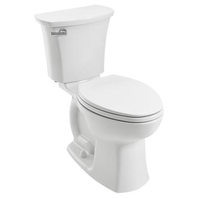 PROFLO White Elongated Standard Height 2-piece WaterSense Toilet 12-in  Rough-In 1.28-GPF in the Toilets department at