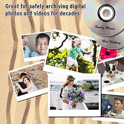 50 Pieces 3 Inch Blank DVD-R Discs Disk 1.4 GB Recordable Media Disc 1-4 X  Printable Mini DVD-R Blank Discs Media Disk for VCR Video Camera