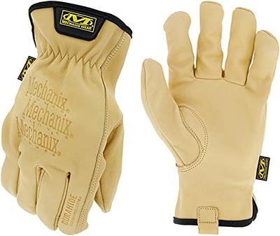 Safe Handler Handyman Work Gloves | Flexible Hand Protection, Easy-On Wide Cuffs, Thicker Knuckle Padding