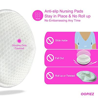 OOPIEZ Non Slip Reusable Bamboo Breasfeeding Nursing Pads 10 Organic  Washable Breast Pads 3 Layer+Washing Bags and Travel Storage Bag Nipple Pads  for Milk Leaking 3.93 - Yahoo Shopping