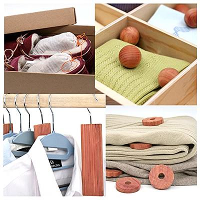  Homode Cedar Blocks for Clothes Storage, Cedar Wood Chips and  Balls for Closets and Drawers, Fresh Scented Sachets, 40 Pack : Home &  Kitchen