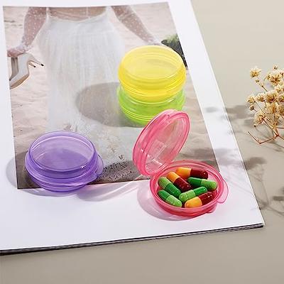 Yewltvep Pill Bottle Organizer, Medicine Organizer Box, Travel