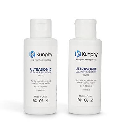 kunphy Ultrasonic Jewelry Cleaner – 2 Packs Jewelry Cleaner Solution for  Diamond, Gold, Silver, – Formulated as The Ultimate Jewelry Cleaner  Solution for ultrasonic Machines - Yahoo Shopping