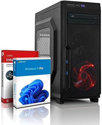 iBUYPOWER Pro Gaming PC Computer Desktop SlateMR 215a (AMD Ryzen 5 5600G  3.9 GHz,AMD Radeon RX 6600XT 8GB, 16GB DDR4, 480 GB SSD, WiFi Ready,  Windows