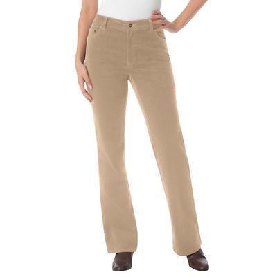 Plus Size Women's Corduroy Straight Leg Stretch Pant by Woman Within in  Navy (Size 14 W) - Yahoo Shopping