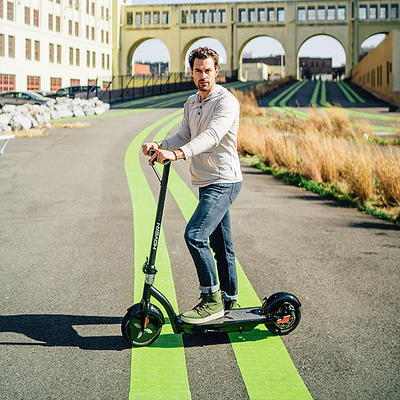 Hover 1 Alpha Electric Scooter Gray 264 Lbs. Max Weight LED