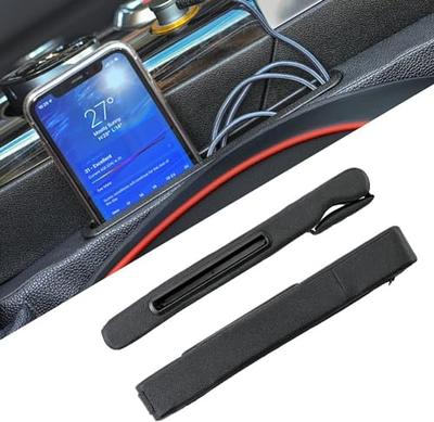 2 in 1 Car Suede Seat Side Storage Pocket / Car Seat Gap Filler Organi –  carhacksy