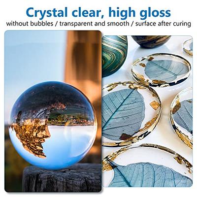 Epoxy Resin Kit, Crystal Clear Resin 32OZ for Craft, Coating