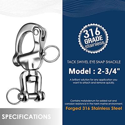 316 Stainless Steel Sailing Rigging Shackles