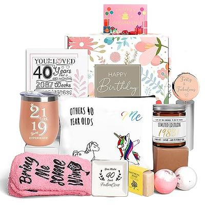 40th Birthday Gifts Women, 40 Year Old Birthday Gifts for Women