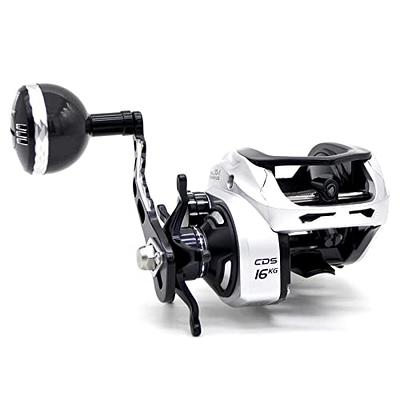 Baitcasting Reels Gear Ratio 7.2:1 Low Profile Metal High Speed Fishing  Reel Left Hand