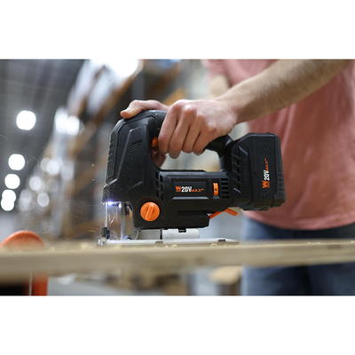 WEN 20V Max Cordless Brushless Auto-Speed Jigsaw with 4.0Ah Lithium Ion  Battery and Charger - Yahoo Shopping