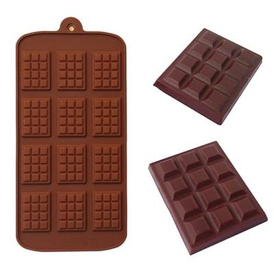 Silicone Chocolate Mold, Rectangular Shaped Chocolate Bar Mold, Non-Stick  Chocolate Candy Mold, DIY Baking Tool for Chocolate Candy Waffles - Yahoo  Shopping