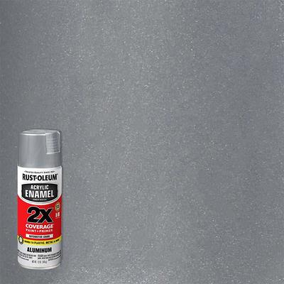 Rust-Oleum Silver Metallic Spray Paint, 11 oz.