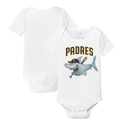 Lids San Diego Padres Tiny Turnip Youth Heart Bat T-Shirt - Gold