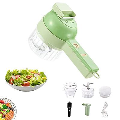 Fast & Easy Food Processor for Garlic Chili Ginger Onion Mini Chopper  Vegetable Cutter Electric Chopper Food Chopper Processor