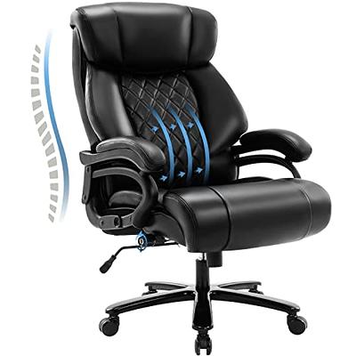 OFIKA Home Office Chair, 400lbs Big and Tall Chair Heavy Duty Design, Ergonomic High Back Cushion Lumbar Back Support, Computer Desk Chair, Adjustable