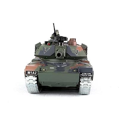 LCF 1:18 2.4G Military Tank Model RC Battle Panzer Toy with Smoke