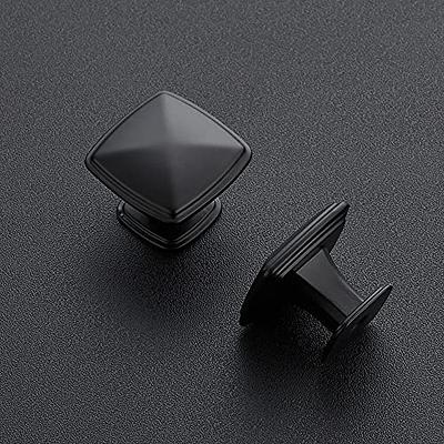 Ravinte 25 Pack Matte Black Kitchen Cabinet Square Knob Single Hole Cabinet  Hardware for Dresser Drawer Cabinet Pulls Drawer Knobs Cabinet Knobs -  Yahoo Shopping