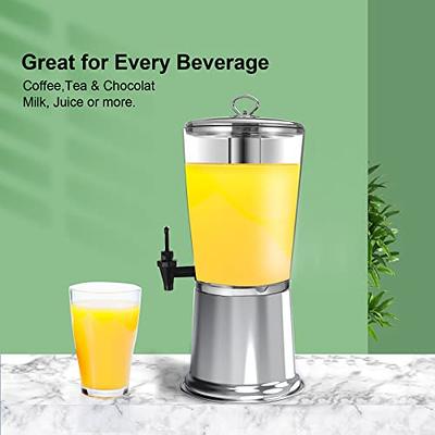 VorChef Drink Dispensers for Parties, Stainless Steel Beverage Dispenser  Tea Dispenser water dispenser 2.11-GALLONS 8 Liters with Ice Container,  Pure-Steel Spigot - Yahoo Shopping