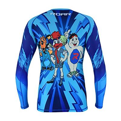 Roar BJJ Kid's MMA Rash Guard Training No-Gi and Gi Jiu Jitsu Rashguard MMA  Grappling Compression Shirts Wrestling (US, Alpha, Medium, Regular,  SkyBlue) - Yahoo Shopping