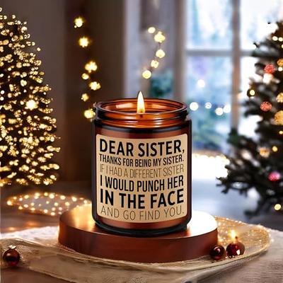 Gifts from Daughter, Son, Kids for Mom - Christmas, Birthday, Valentines  Day Presents - Scented Candles 9oz