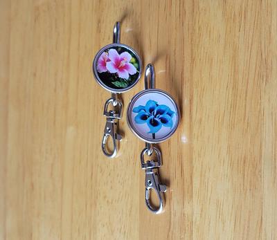 Yaihsuy Cute Flower Keychain Charms