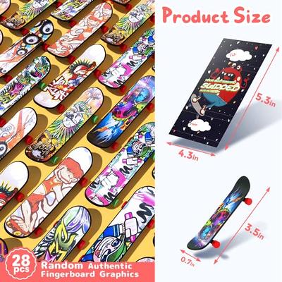 28 PCS Mini Finger Skateboards for Kids Valentines Gifts for