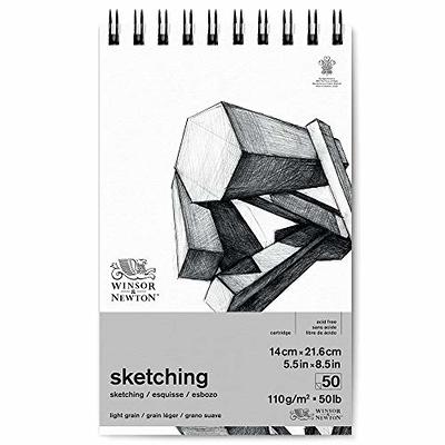 Winsor & Newton Classic Sketching Paper Pad, 5.5 x 8.5, 50 Sheets,  110gsm, Extra White - Yahoo Shopping