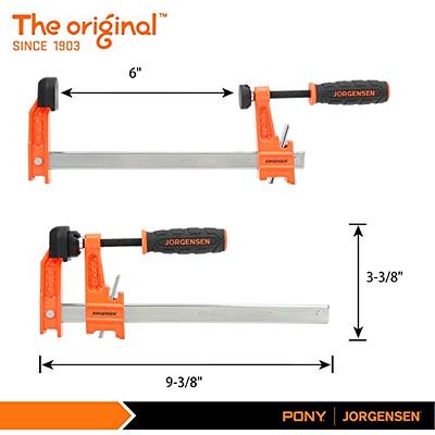 POWERTEC 8 in. Gear Bar Clamps Quick Release Set with 600 lbs