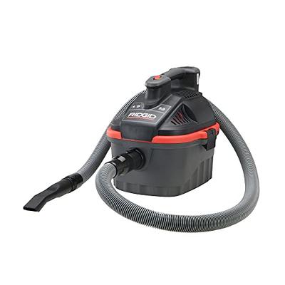 RIDGID 3 Gallon 3.5 Peak HP Portable Wet/Dry Shop Vacuum with Built in Dust  Pan, Filter, Expandable Locking Hose and Car Nozzle, Oranges/Peaches -  Yahoo Shopping