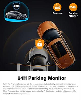 XTRONS Car Front View Forward Camera for Parking Monitor Non Mirror Image  Without Lines