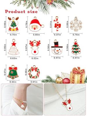 Kalolary 2510PCS Christmas Beads Charms for Jewelry Making, Snowman Santa  Elk Enamel Charms Christmas Acrylic Spacer Beads Red Green Christmas  Polymer Clay Beads for Xmas Earrings Necklace DIY Crafts - Yahoo Shopping