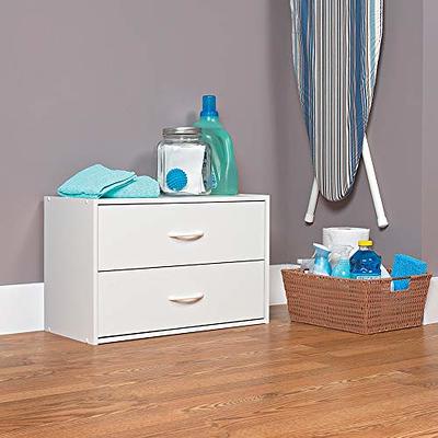 ClosetMaid 1566 Stackable 2-Drawer Horizontal Organizer, White - Yahoo  Shopping