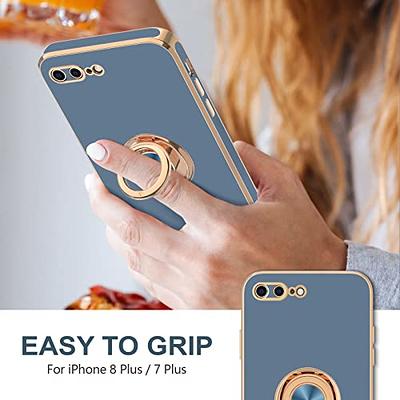 Hython Case for iPhone 8 Plus Case & iPhone 7 Plus Case Ring Holder Stand  Magnetic