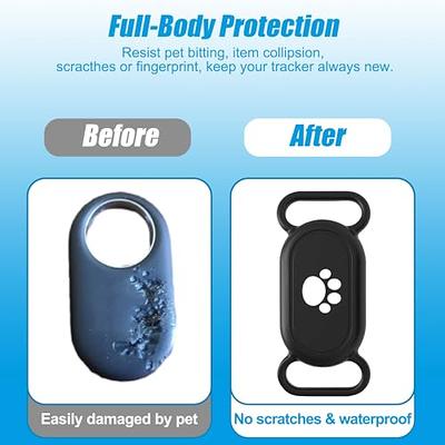 2PCS Silicone Case for Samsung Smart Tag 2 for Dog Collar