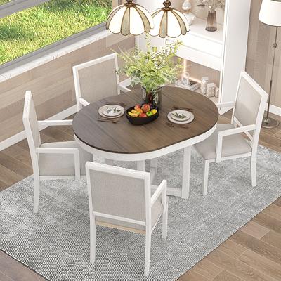 Dining Chairs Soft Fabric Dining Room Chairs with Seat Cushions Set of 2 -  Yahoo Shopping