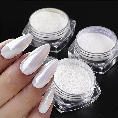 5 Boxes Pearl Powder Nail Art Glitter Mirror Effect Chrome Pigment UV Gel  Polish Shimmer Dip Dust Nail Art Decoration Nail Kit Chrome Powder for Nails  (5pcs Chrome Nail Powder) - Yahoo Shopping