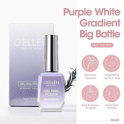 Gellen Gel Nail Polish Kit, 16 Colors Gel Polish Set with Top