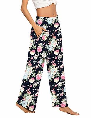 Sexy Basics 3 Pack Buttery Soft Pajama Pants for Women | Comfy Casual  Lounge Pajama Bottoms | Drawstring & Pockets Pj